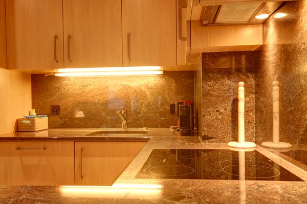 Chesa Munteratsch 2-Zimmerwohnung 408 Typ F Silvaplana - Kitchen