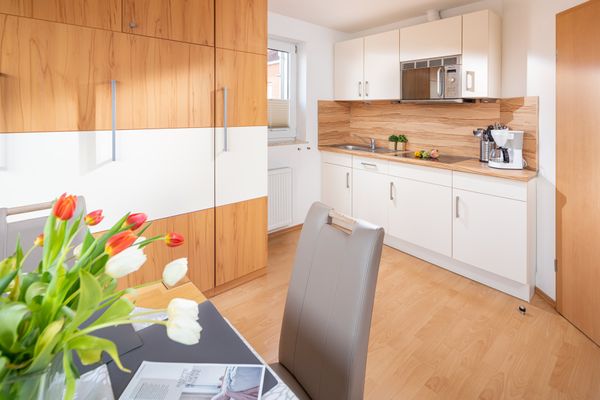  Strandhafer am Kurpark Norderney - Küche / Küchenzeile