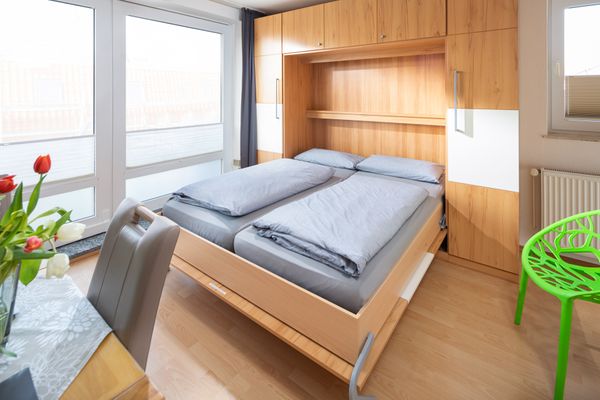  Strandhafer am Kurpark Norderney - Schlafzimmer