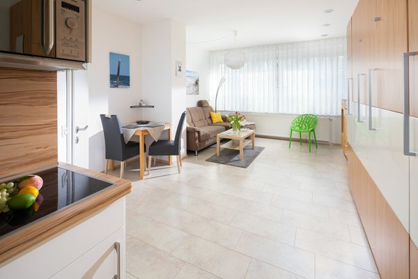  Seestern am Kurpark Norderney - Wohnzimmer