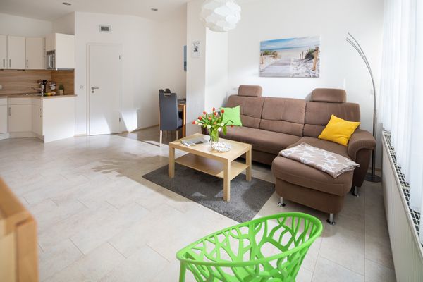  Seestern am Kurpark Norderney - Wohnzimmer