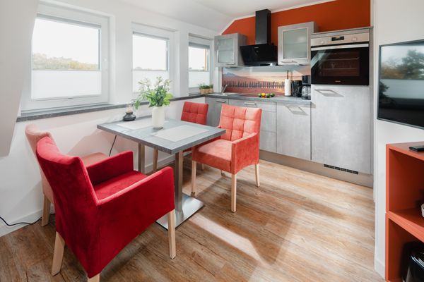  Haus Erika Fewo Süd-Ost Norderney - Küche / Küchenzeile