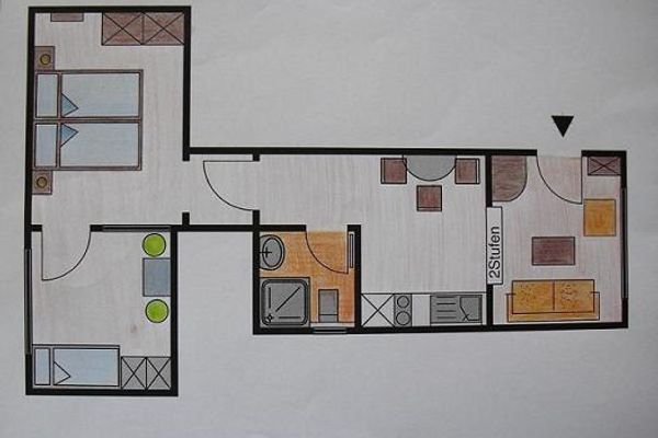  Backbord Norderney - Grundriss