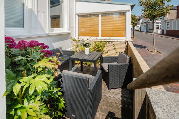  Steuerbord Norderney - Terrasse