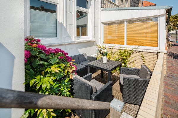  Steuerbord Norderney - Terrasse