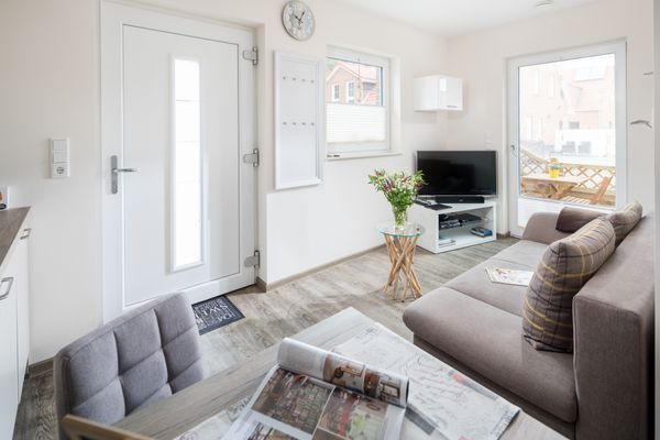  Ferienwohnung Vissers Seehstern Norderney - Wohnzimmer