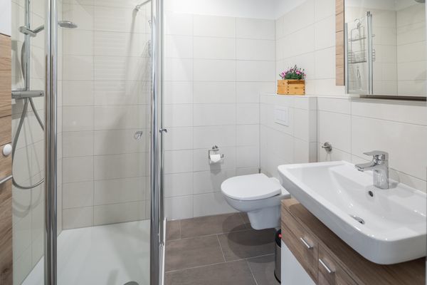  Ferienwohnung Vissers Seehstern Norderney - Badezimmer