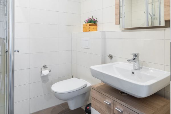  Ferienwohnung Vissers Seehstern Norderney - Badezimmer