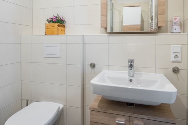 Ferienwohnung Vissers Seehstern Norderney - Badezimmer