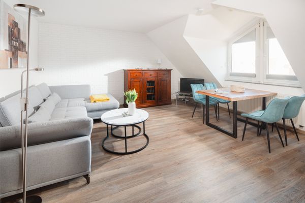  Ferienwohnung Meersalz Norderney - Wohnzimmer