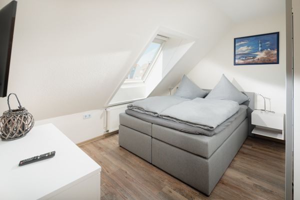  Ferienwohnung Meersalz Norderney - Schlafzimmer