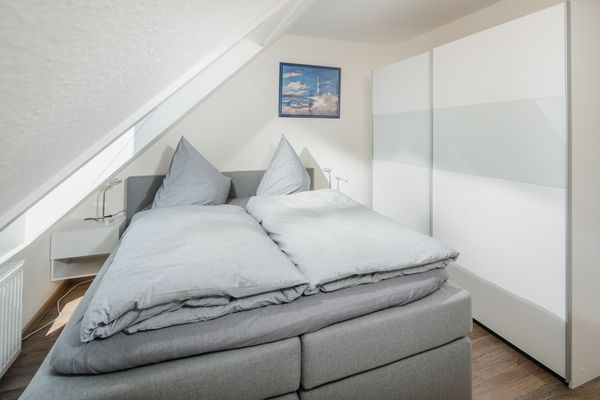  Ferienwohnung Meersalz Norderney - Schlafzimmer