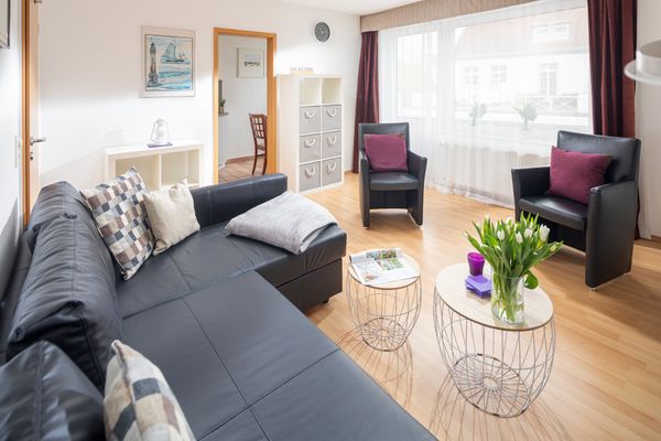  Ferienwohnung Strandflieder Norderney - Wohnzimmer