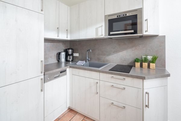  Ferienwohnung Strandflieder Norderney - Küche / Küchenzeile