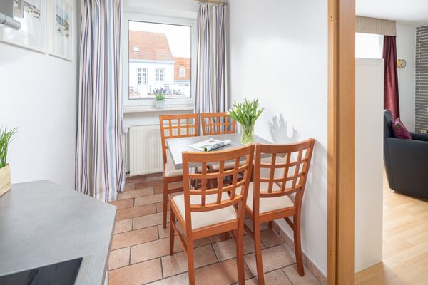  Ferienwohnung Strandflieder Norderney - Küche / Küchenzeile