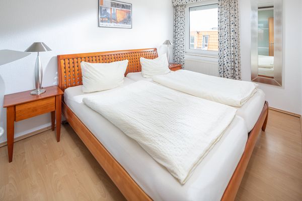  Ferienwohnung Strandflieder Norderney - Schlafzimmer