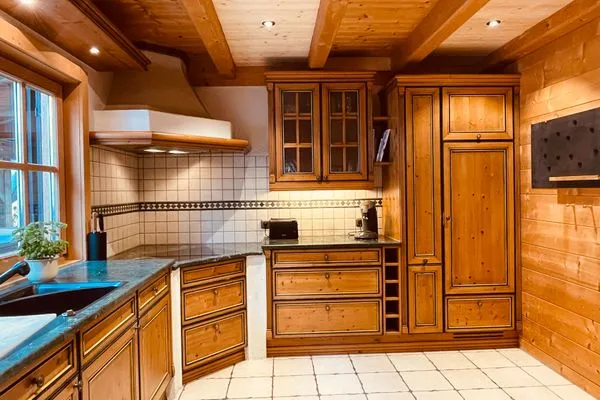 Kitchen  Ferienhaus Loisachufer