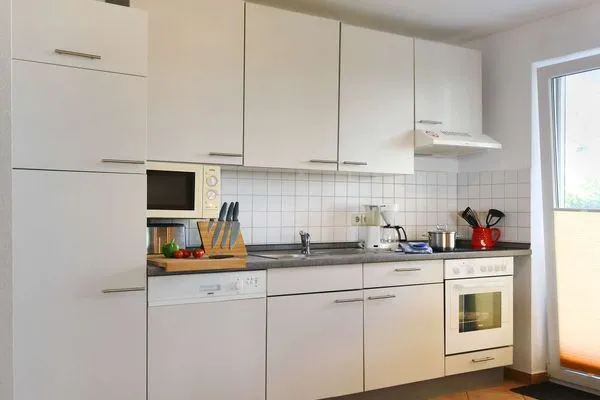 Küche / Küchenzeile Appartementhaus Waldstraße - Baabe Ferienwohnung Sonnenschein
