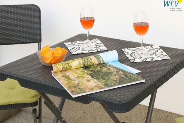 Terrasse Appartementhaus Waldstraße - Baabe Ferienwohnung Sonnenschein