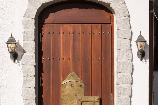 Vitusfort Doppelzimmer Edinburgh Ferienwohnungen in Hopfen am See - Fassade / Eingang