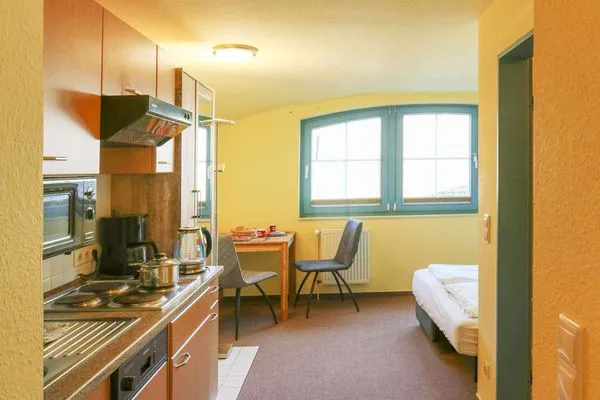 Küche / Küchenzeile Ferienappartements Am Neuensiener See Ferienwohnung 23