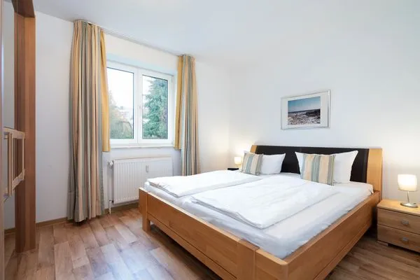 Schlafzimmer Wohnpark am Mühlenteich Ferienwohnung Nr. 27