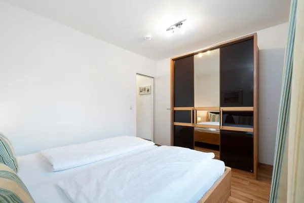 Schlafzimmer Wohnpark am Mühlenteich Ferienwohnung Nr. 27