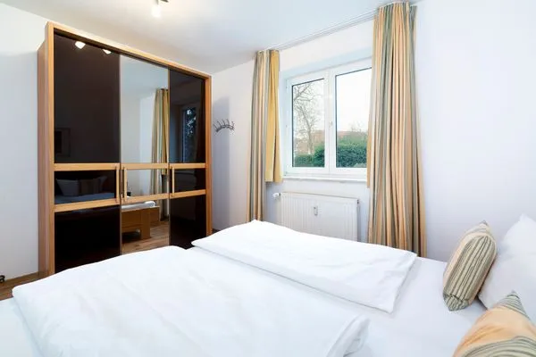 Schlafzimmer Wohnpark am Mühlenteich Ferienwohnung Nr. 27