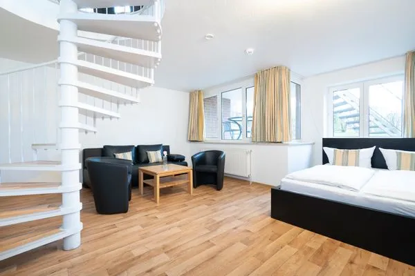 Wohnzimmer Wohnpark am Mühlenteich Ferienwohnung Nr. 27