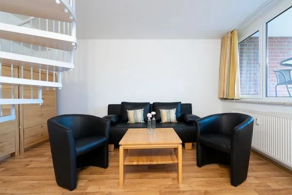 Wohnzimmer Wohnpark am Mühlenteich Ferienwohnung Nr. 27