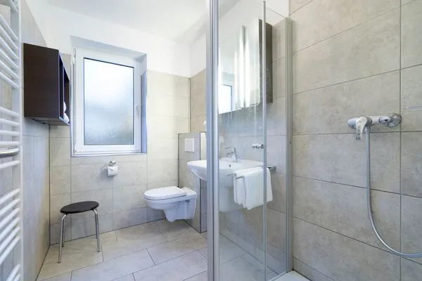 Badezimmer Wohnpark am Mühlenteich Ferienwohnung Nr. 27