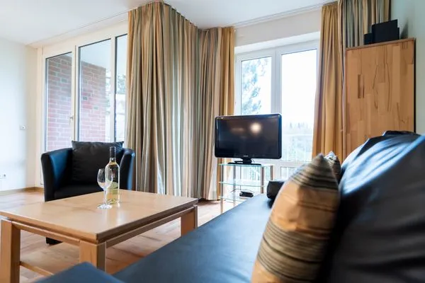 Wohnzimmer Wohnpark am Mühlenteich Ferienwohnung Nr. 27