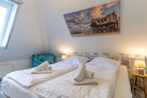  Whg. Austernfischer Sonnenwinkel Böhl - Schlafzimmer