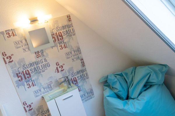  Whg. Austernfischer Sonnenwinkel Böhl - Schlafzimmer