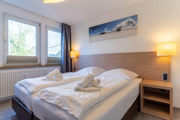  Whg. Austernfischer Sonnenwinkel Böhl - Schlafzimmer