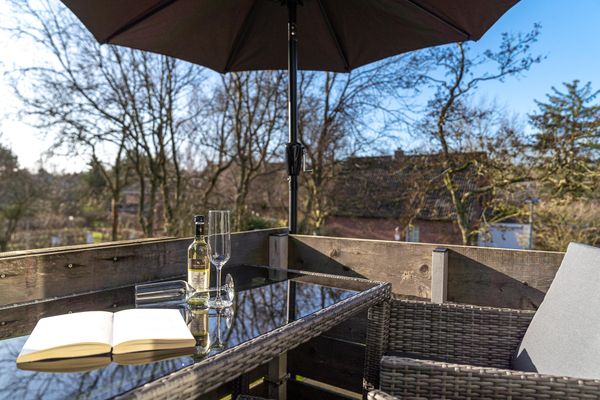  Whg. Austernfischer Sonnenwinkel Böhl - Balkon