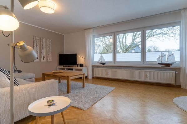  Whg. Seeschwalbe Haus Sonnenwinkel Böhl - Wohnzimmer