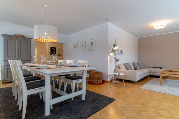  Whg. Seeschwalbe Haus Sonnenwinkel Böhl - Wohnzimmer