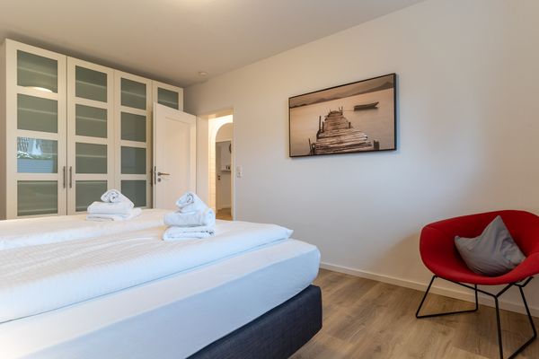  Whg. Seeschwalbe Haus Sonnenwinkel Böhl - Schlafzimmer