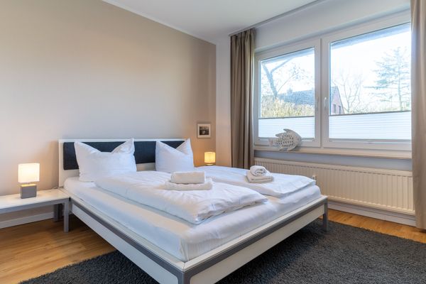  Whg. Strandläufer Haus Sonnenwinkel Böhl - Schlafzimmer
