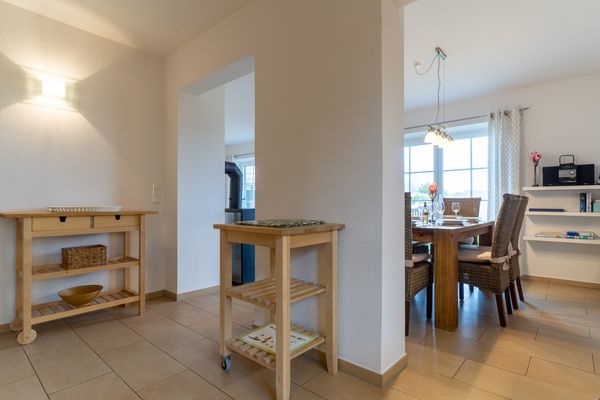  Seestern im Haus Watt, Wind und Meer Ording - Wohnzimmer