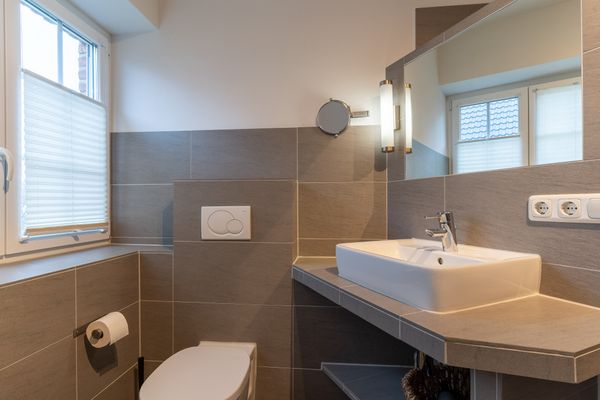  Seestern im Haus Watt, Wind und Meer Ording - Badezimmer