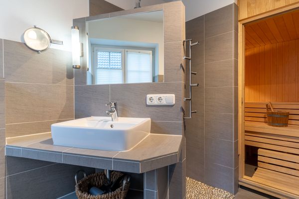  Seestern im Haus Watt, Wind und Meer Ording - Sauna