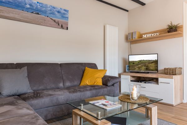  Wohnung Seeschwalbe Dorf - Wohnzimmer