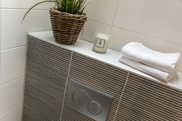  Wohnung Seeschwalbe Dorf - Badezimmer