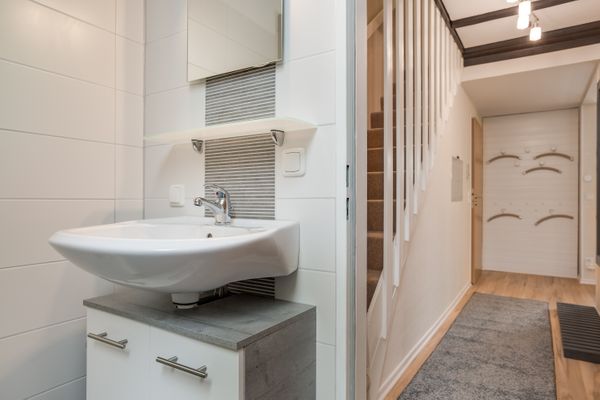  Wohnung Seeschwalbe Dorf - Badezimmer