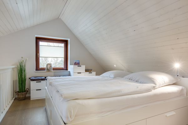  Wohnung Seeschwalbe Dorf - Schlafzimmer