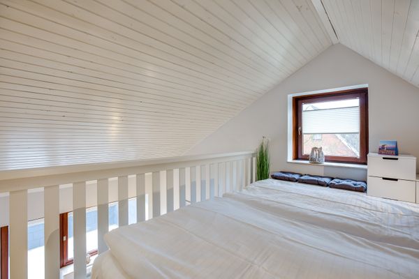  Wohnung Seeschwalbe Dorf - Schlafzimmer