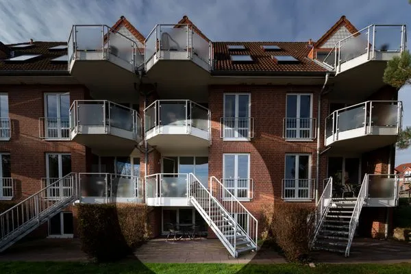 Terrasse Wohnpark am Mühlenteich Ferienwohnung Nr. 27a