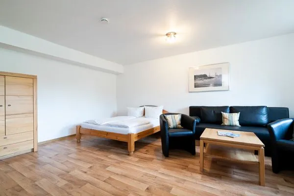 Wohnzimmer Wohnpark am Mühlenteich Ferienwohnung Nr. 27a